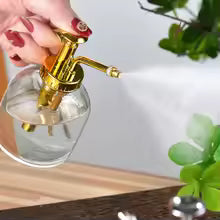 Water Spray decorated Bottle for gardening and watering plants and for ironing