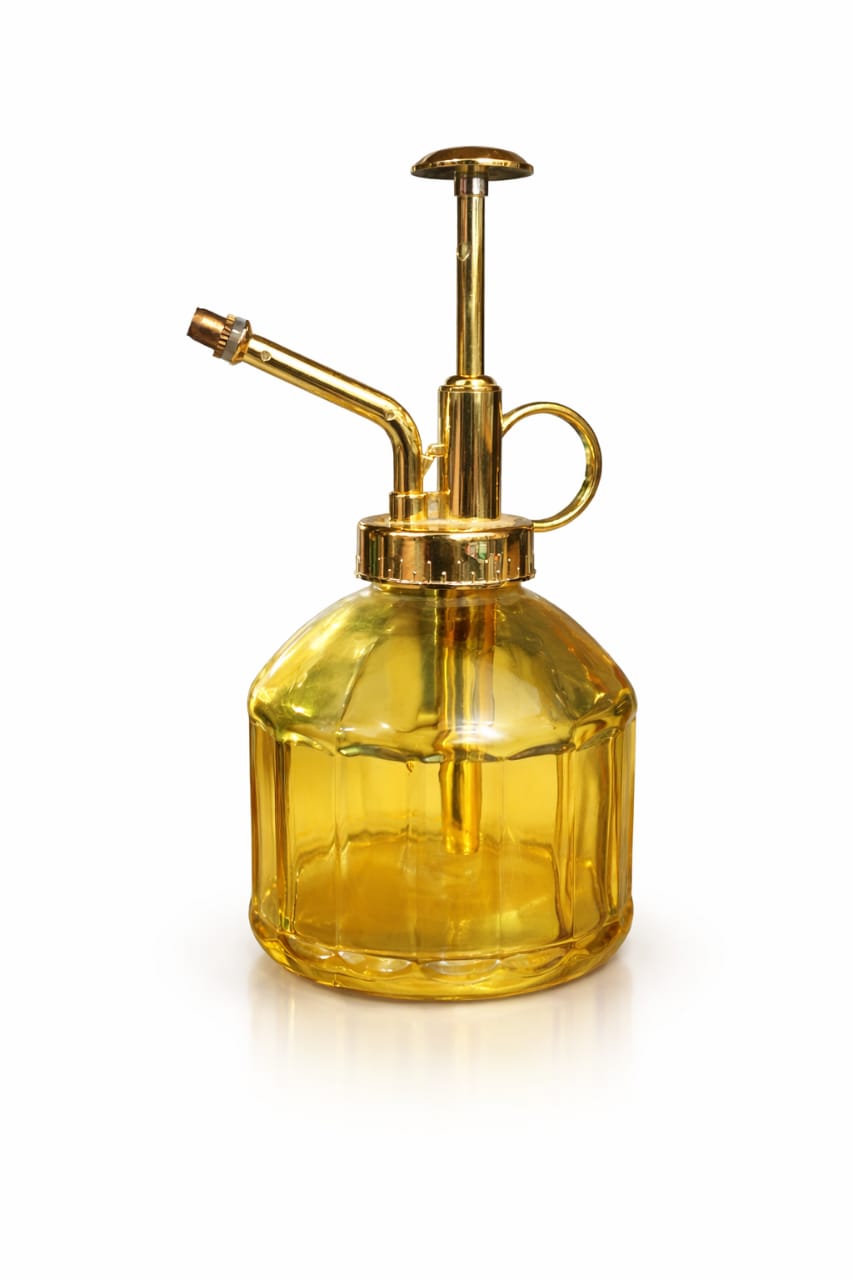 Water Spray decorated Bottle for gardening and watering plants and for ironing
